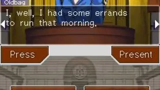 Phoenix Wright: Ace Attorney — Screenshoty