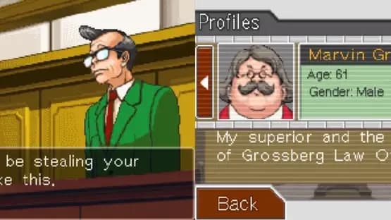 Phoenix Wright: Ace Attorney - Trials and Tribulations — Screenshoty