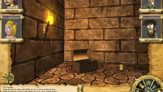 Frayed Knights: The Skull of S'makh-Daon — Screenshoty
