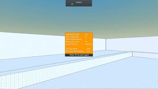 Aim Trainer Pro — Screenshoty