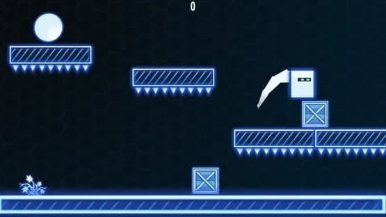 2D Neon Cube — Screenshots