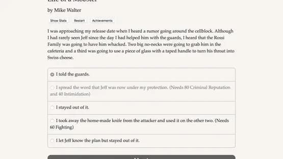 Life of a Mobster — Screenshoty