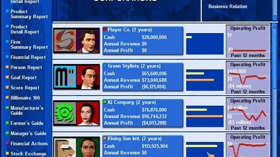 Capitalism II — Screenshoty