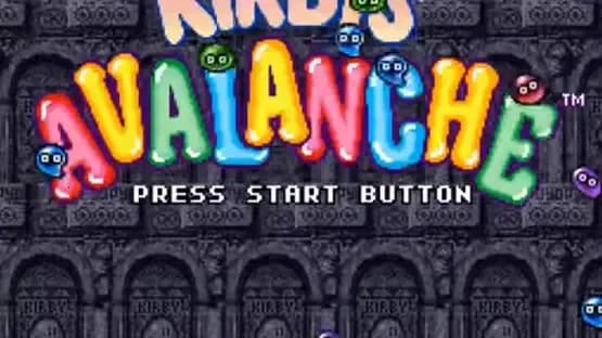 Kirby's Avalanche — Screenshoty