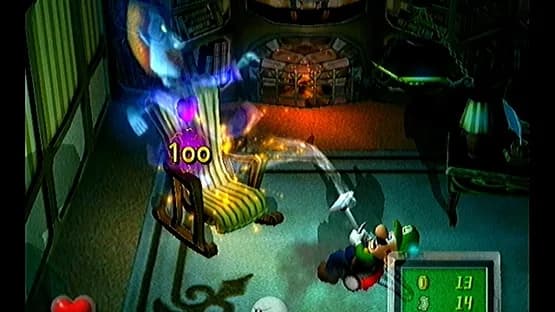 Luigi's Mansion — Screenshoty