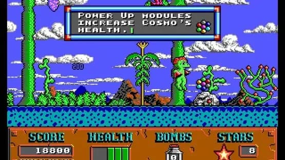 Cosmo's Cosmic Adventure — Screenshoty