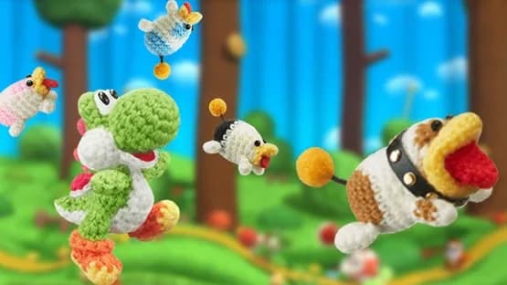 Poochy & Yoshi's Woolly World — Screenshoty