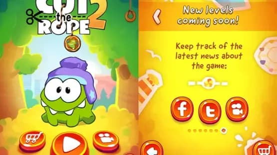Cut the Rope 2 — Screenshoty