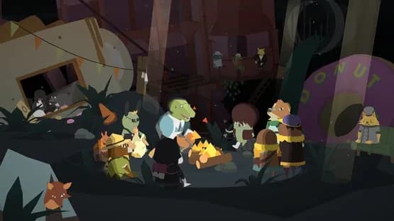 Donut County — Screenshoty