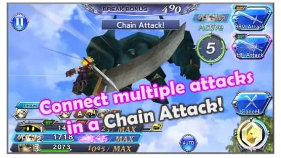 Dissidia Final Fantasy Opera Omnia — Screenshots