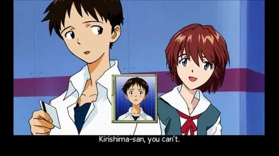 Shinseiki Evangelion: Koutetsu no Girlfriend — Screenshoty