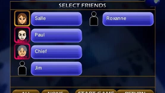 Texas Hold 'em Tournament — Screenshoty
