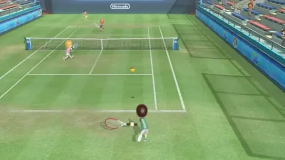 Wii Sports Club: Tennis — Screenshoty