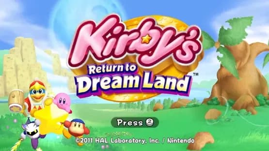 Kirby's Return to Dream Land — Screenshoty