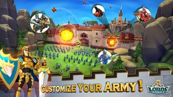 Lords Mobile — Screenshoty