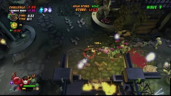All Zombies Must Die! Scorepocalypse — Screenshoty