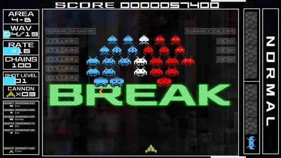 Space Invaders Extreme — Screenshoty