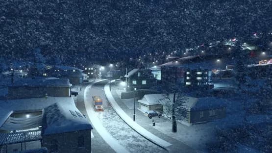 Cities: Skylines - Snowfall — Screenshoty