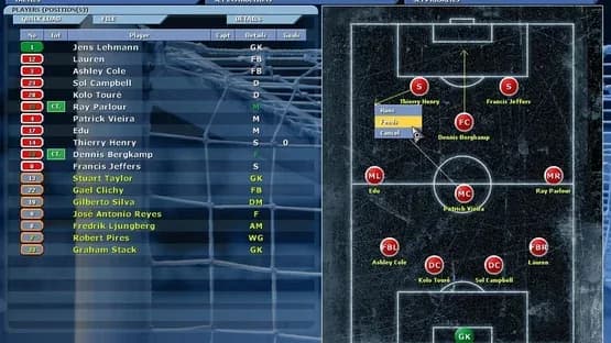 Championship Manager 5 — Screenshoty