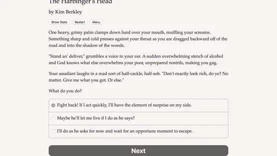 The Harbinger's Head — Screenshoty
