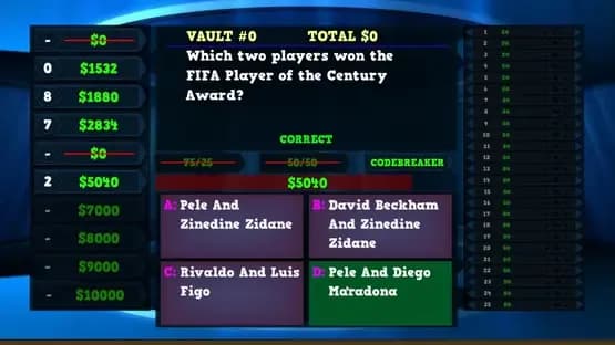 Trivia Vault: Soccer Trivia — Screenshoty