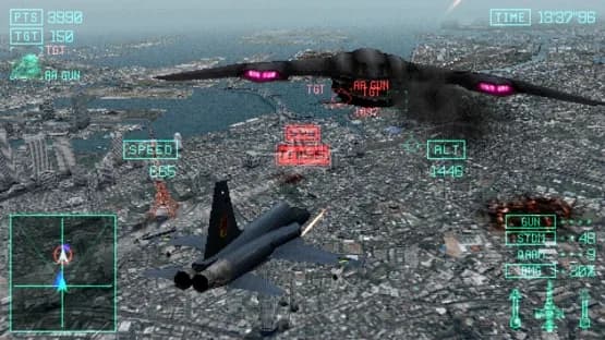 Ace Combat: Joint Assault — Screenshoty