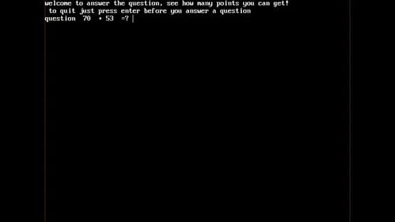 Answer the Question — Screenshots