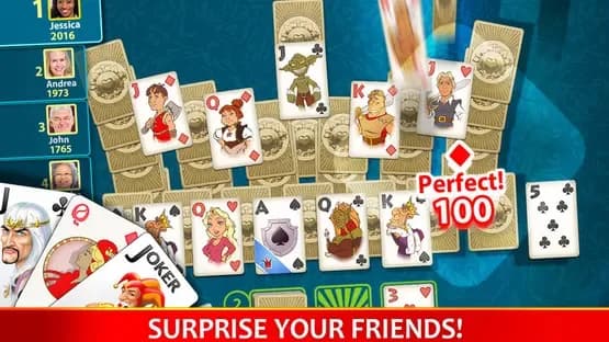 Solitaire Perfect Match — Screenshoty