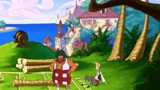 The Curse of Monkey Island — Screenshoty