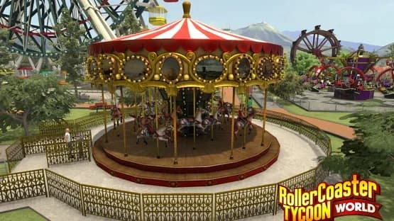 RollerCoaster Tycoon World — Screenshoty