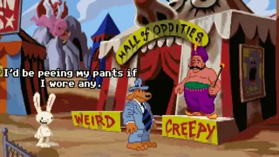 Sam & Max Hit the Road — Screenshoty