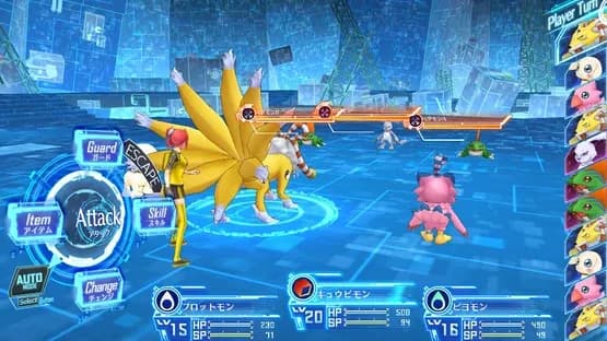 Digimon Story: Cyber Sleuth — Screenshoty