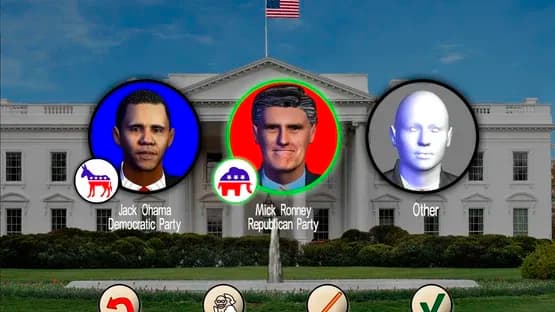 The Race for the White House — Screenshoty