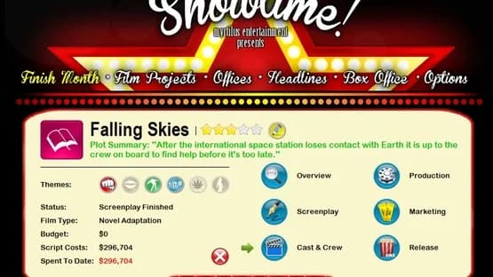Showtime! — Screenshoty