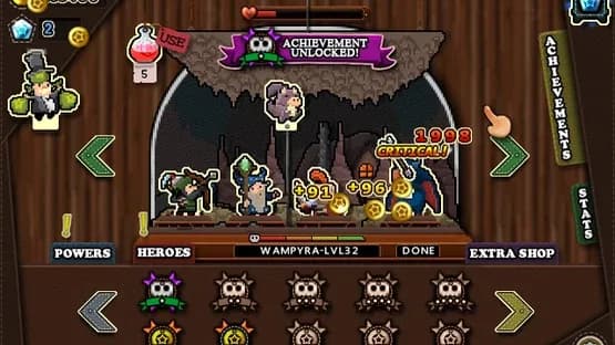 Tap Heroes — Screenshots