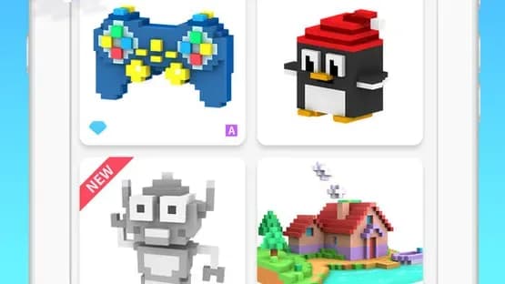 ColorZ - 3D Pixel Art — Screenshots