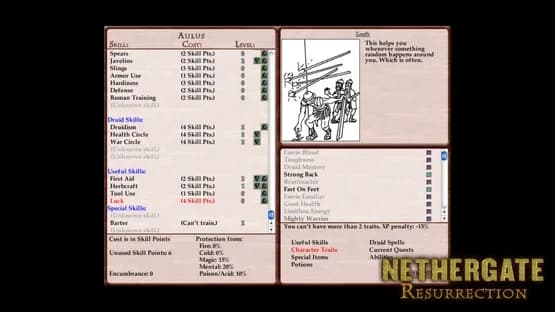 Nethergate: Resurrection — Screenshoty