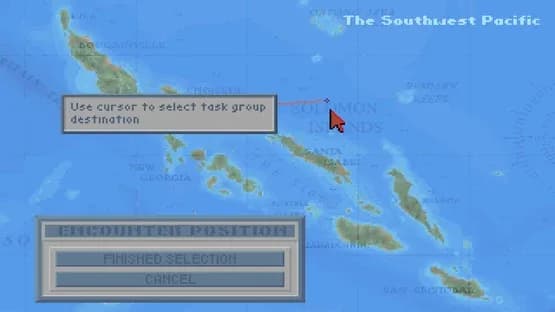 Task Force 1942: Surface Naval Action in the South Pacific — Screenshoty