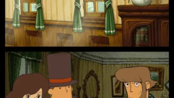 Professor Layton and the Last Specter — Screenshoty