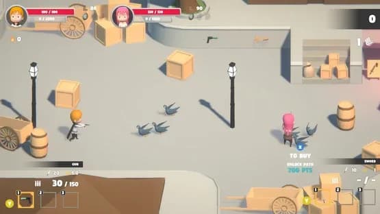Pigeons Attack — Screenshoty