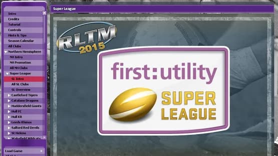 Rugby League Team Manager 2015 — Screenshoty