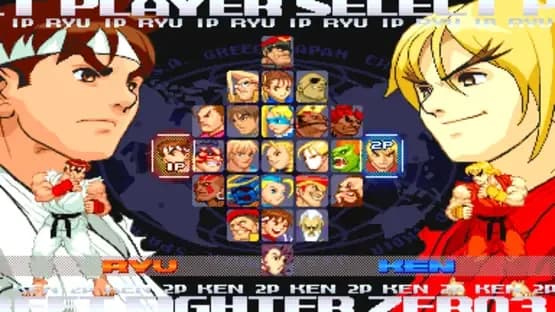 Street Fighter Alpha 3 — Screenshoty