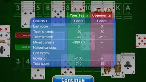 Canasta: Pro — Screenshots