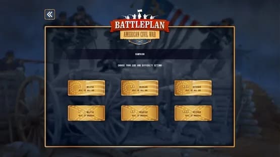 Battleplan: American Civil War — Screenshoty