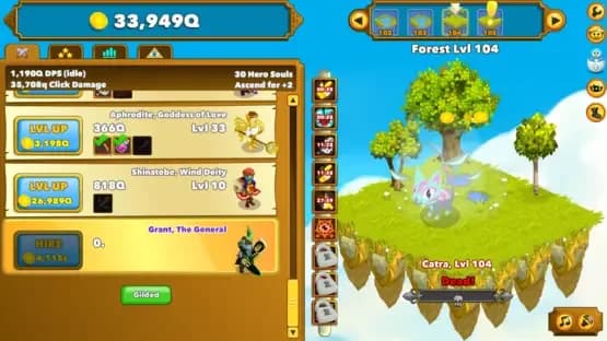 Clicker Heroes — Screenshoty