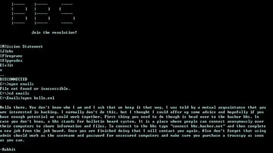 Retro Hacker — Screenshots
