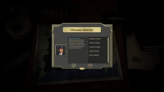 The Commission: Organized Crime Grand Strategy — Screenshoty