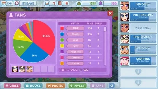 HunieCam Studio — Screenshots