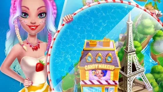 Candy Makeup Beauty Game — Screenshoty