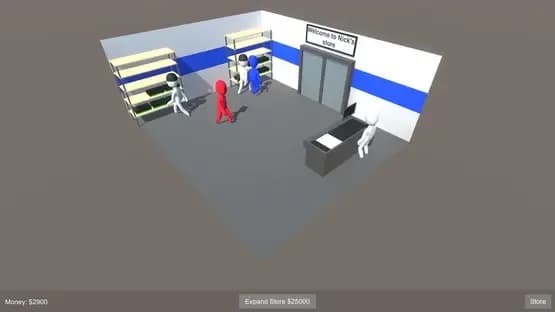 Supermarket Tycoon — Screenshoty